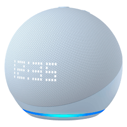 Echo Pop Smart Speaker Alexa Azul Claro  Bivolt