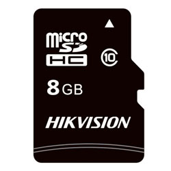 Cartão de Memória Micro SD Hikvision C10 8GB 92Mbs - HS-TF-C1