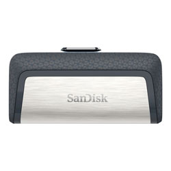 Pendrive SanDisk Ultra Dual Drive 256GB USB-C USB 3.1 - SDDDC2-256G-G46