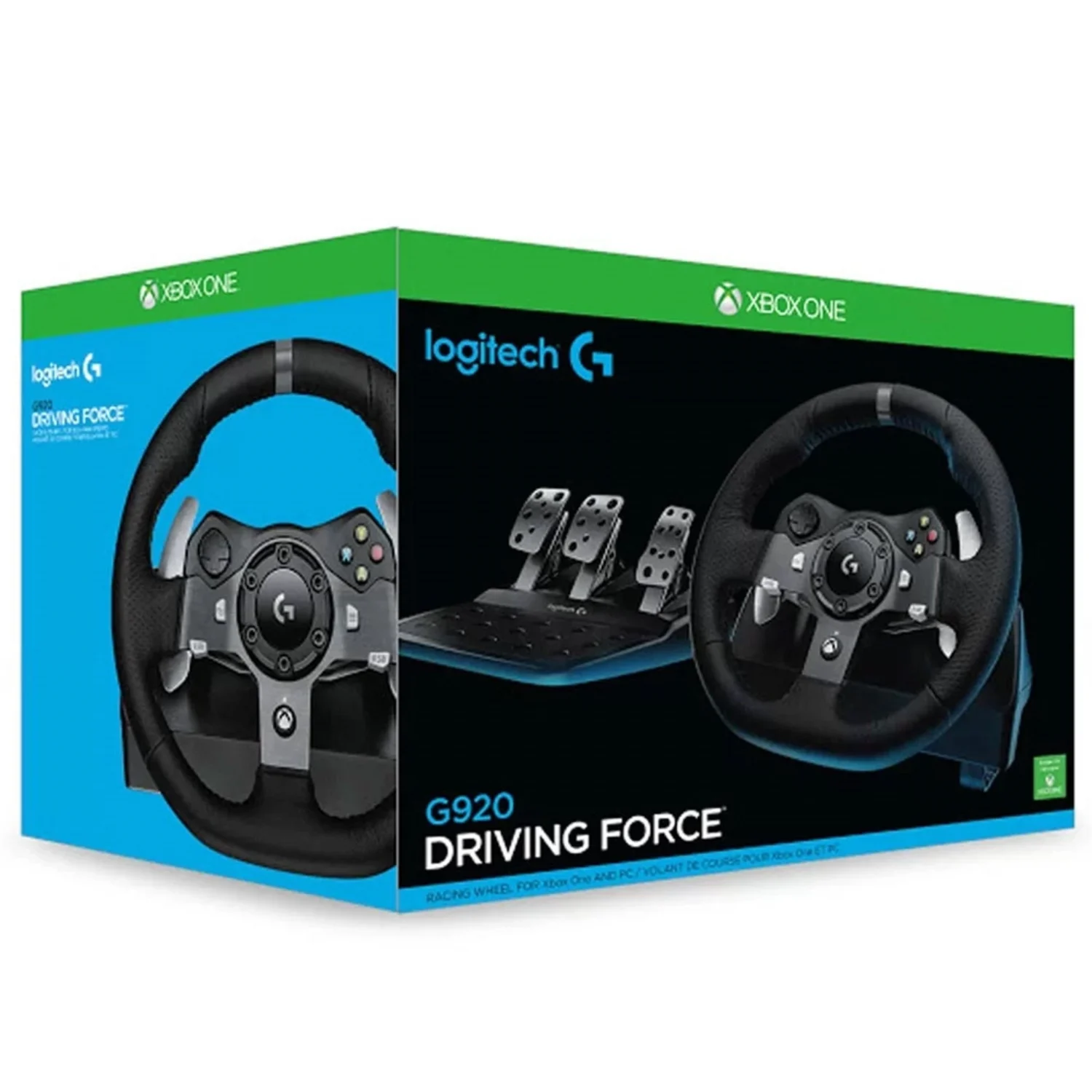 Volante Logitech G920 Driving Force para Xbox One / PC - 941-000122