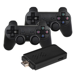 Game Stick Lite 4K com 20000 Jogos retros e 2 controles