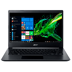 Notebook Acer A315-56-51HH Intel Core i5 1035G1 / HD 1TB / Memória RAM 8GB / Tela 15.6" / Linux - Preto