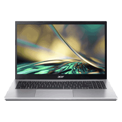 Notebook Acer A315-59-71NF Intel Core i7 1255U de 1.7GHz / Tela Full HD 15.6" / 8GB de RAM / 512GB SSD / Windows 11 - Pure Prata