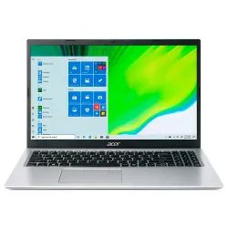 Notebook Acer Aspire 1 Intel Celeron N4500 / 128GB SSD / 4GB RAM / Tela 15.6" / Windows 10 / EMMC - Prata