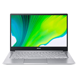 Notebook Acer SF314-59-75QC Intel Core i7-1165G7 8GB RAM/ 256 SSD/ 14" - Prata