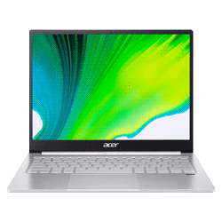 Notebook Acer Swift 3 SF313-53-56UU / Intel Core I5-1135G7 / 8GB RAM / 512GB SSD / Tela 13.5'' / Windows 11 - Plata
