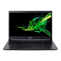Notebook Aspire 5 Acer A515-54-3792 Intel Core i3-10110U / 4GB RAM / 1TB / Tela 15.6 - Preto