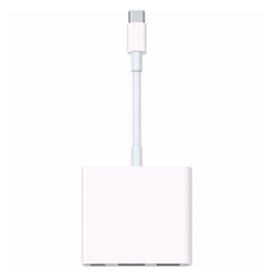 Adaptador Apple USB-C/AV Digital MUF82AM/A Multiporta HDMI-USB - Branco
