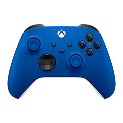 Controle Xbox Wireless Controller - Shock Blue (QAU-00001)