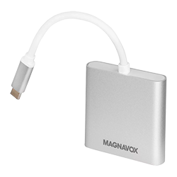 Adaptador Magnavox USB-C para HDMI/ USB MAC5519-MO - Prata