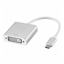 Cabo Adaptador HLD USB-C para DVI (Fêmea)