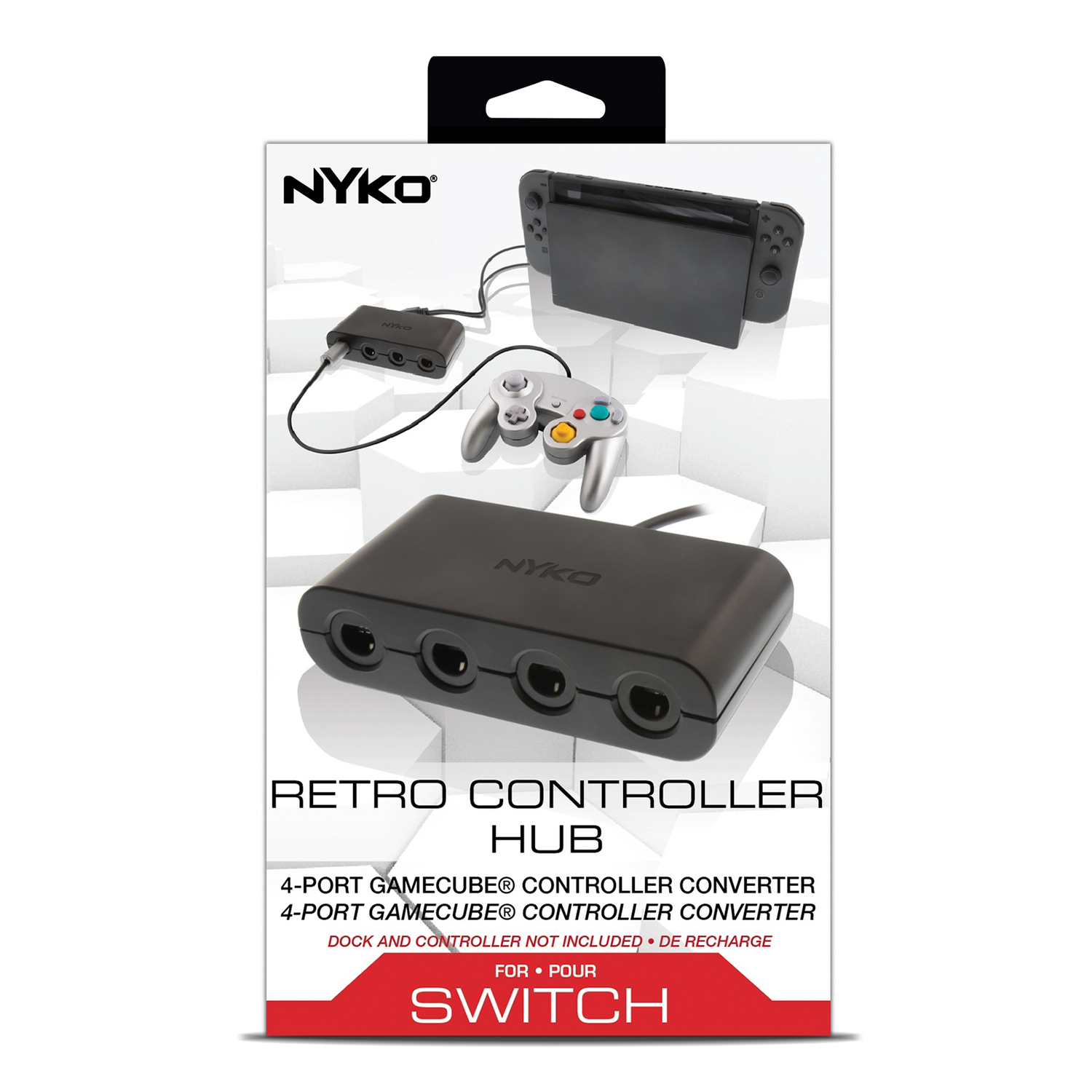 Hub para Controle Retrô para Nintendo Switch
