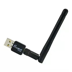 Adaptador WiFi Pera PR-802 USB 150Mbps Antena - Preto
