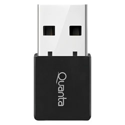 Adaptador WiFi Quanta QTAW150 USB 150Mbps - Preto