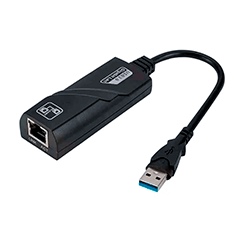 Cabo Adaptador HLD USB 3.0 para RJ45 fêmea (10/100/1000 Mbps)