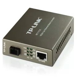 Conversor De Fibra TP-Link MC111CS 20Km - Cinza