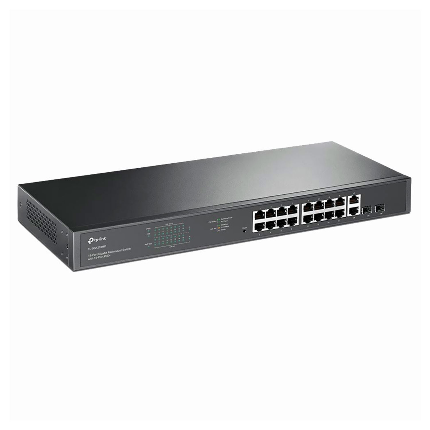 Hub Switch TP-Link 28 Portas TL-SG1428PE Gigabit 24POE+2SFP 1000MBPS - Cinza