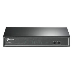 Hub Switch TP-Link TL-SF1008LP 8 Portas Gigabit 4POE 100Mbps - Cinza