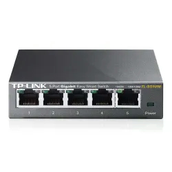 Hub Switch TP-Link TL-SG105E 5 Portas Gigabit 1000Mbps - Cinza