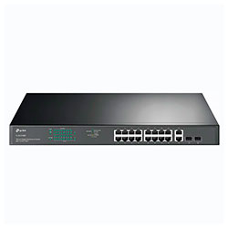 Hub Switch TP-Link TL-SG1428PE 28 Portas Gigabit 24POE+2SFP 1000MBPS - Cinza
