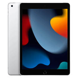 Apple iPad 9TH-Gen MK673LL/A Wifi+4G LTE / 64GB / Tela 10.2" - Prata