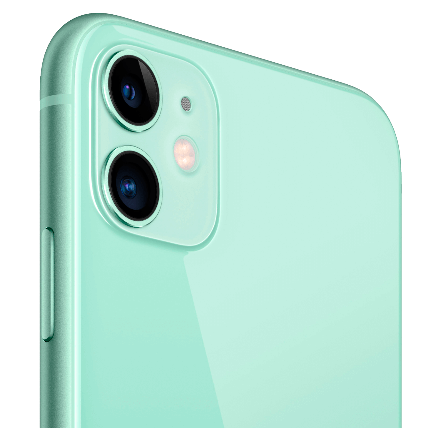 Celular Apple iPhone 11 A2111 LL 64GB / 4G LTE / Tela 6.1" / Câmeras de 12MP + 12MP e 12MP- Green (caixa slim)