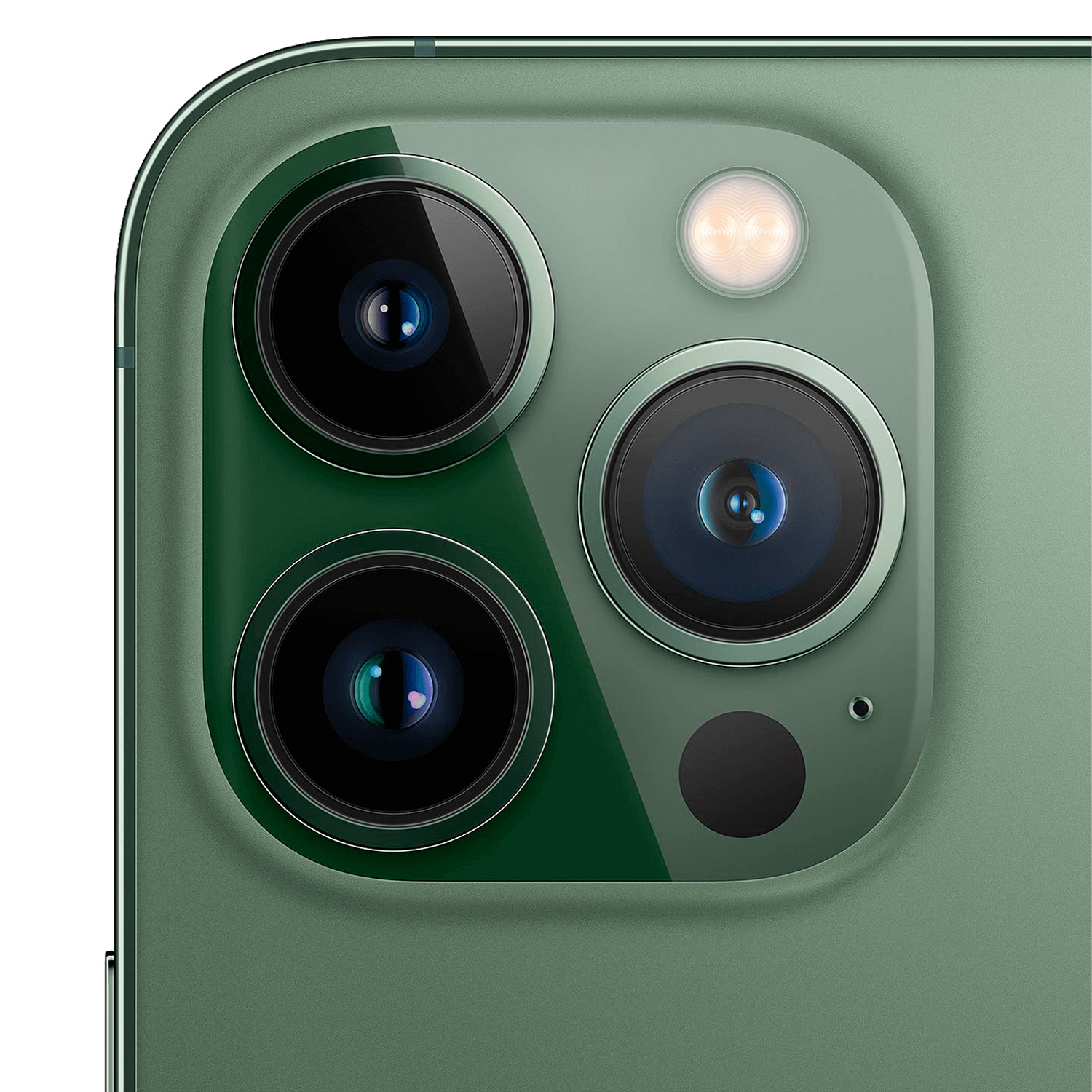 Celular Apple iPhone 13 Pro A2636 LL 1TB / 5G / Tela 6.1" / Câmeras de 12MP+12MP+12MP e 12MP - Alphine Green