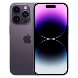 Celular Apple iPhone 14 Pro A2890 BE 256GB / 5G / ESIM / Tela 6.1''/ Câmeras de 48MP+12MP+12MP e 12MP - Purple (Anatel)