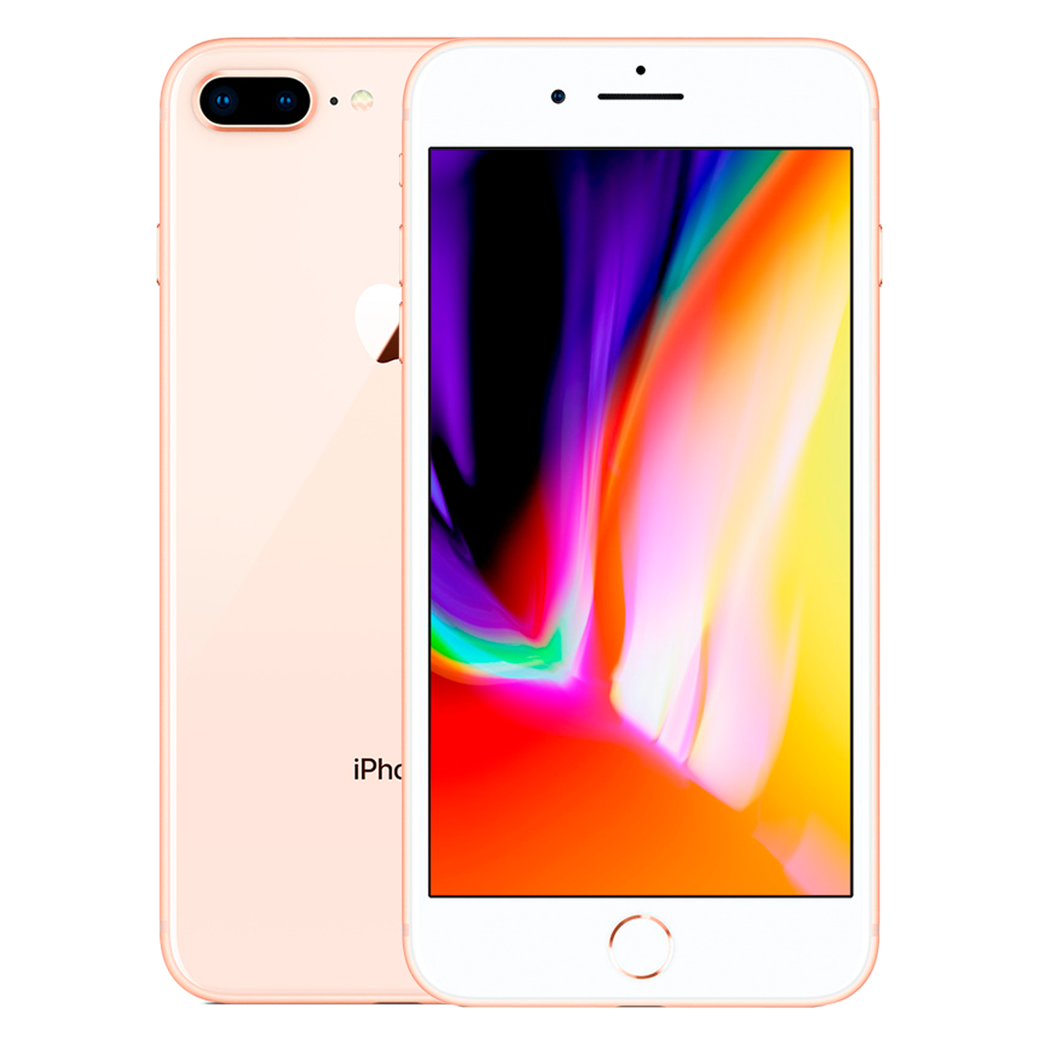 Celular Apple iPhone 8 Plus A1897/1864 LL 64GB / 4G LTE / Tela 5.5" / Câmeras 12MP+12MP e 7MP - Rose (Só Aparelho)(Swap A+)