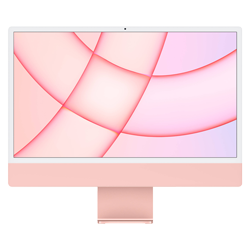 iMac Apple MGPN3LL/A M1 / 8GB / 512GB SSD / 4.5K / Tela 24" - Pink (2021)
