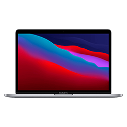 Notebook Apple Macbook Air MYD82BZ/A M1 / Memória RAM 8GB / SSD 256GB / Tela 13.3" -  Cinza-Espacial (2020)
