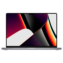 Notebook Apple MacBook Pro MK1A3LL/A M1 / Memória RAM 32GB / 1TB SSD / Tela 16.2" - Space Gray