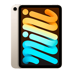 Tablet Apple iPad Mini 6 MK7V3LL/A 256GB / tela 8.3" - Starlight