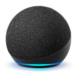 Amazon Echo Dot Alexa 4ª Geração - Preto (Caixa Danificada)