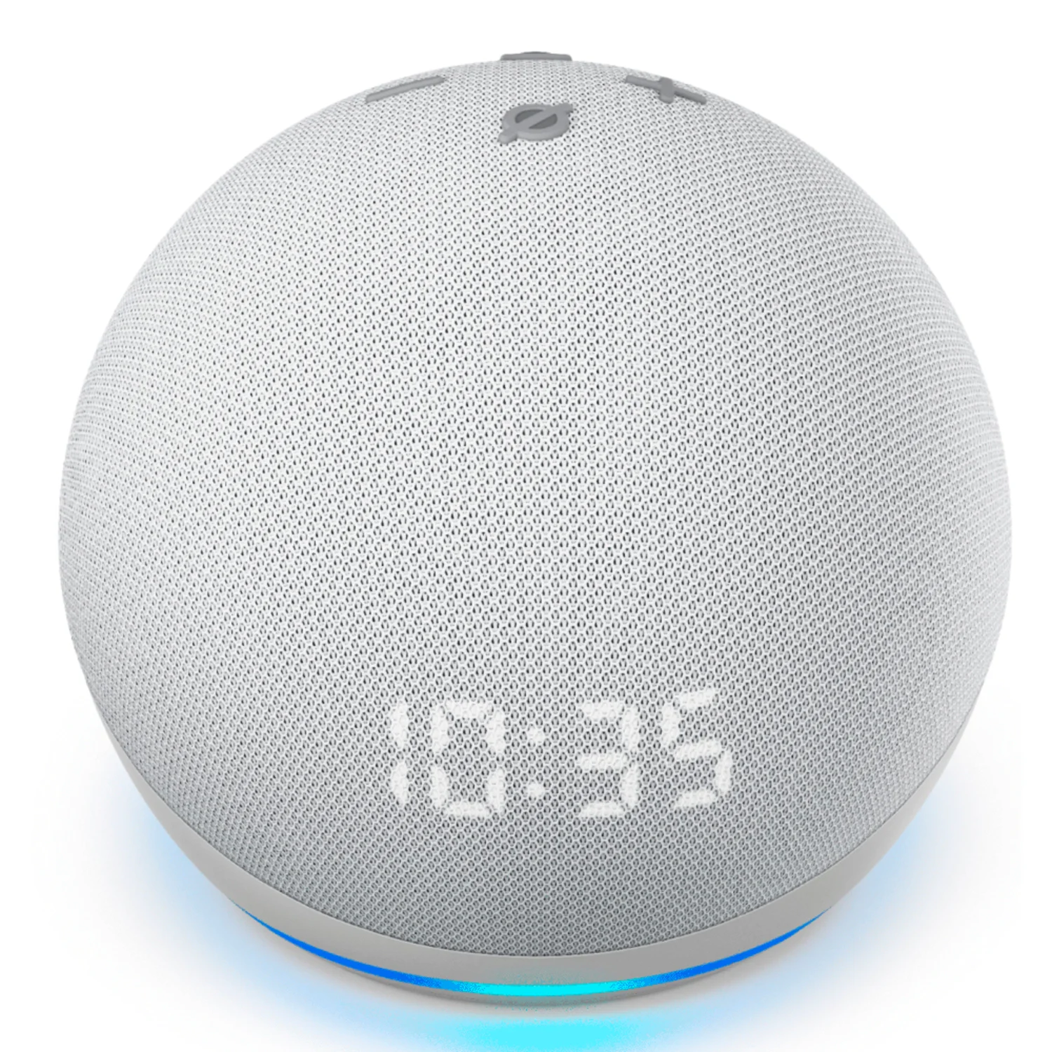 Amazon Echo Dot Alexa 4ª Geração com Relógio - Branco