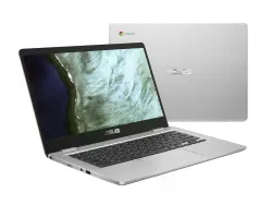 Notebook Asus Chromebook C423NA-WB04 CEL 1.1GHZ/ 4GB RAM/64GB/ Tela 14" Prata
