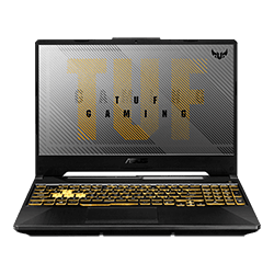Notebook Gamer ASUS TUF Gaming FX506LH-HN002T i5-10300H / 8GB / 512 SSD / Tela 15.6" Full HD 144Hz / GTX 1650 4GB