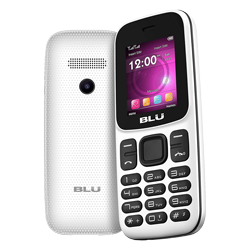 Celular Blu Z5 Z215 2G Dual SIM / 32MB / 32MB / Tela  1.8" - Branco