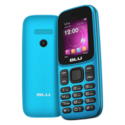 Celular Blu Z5 Z215 2G Dual SIM / 32MB / 32MB / Tela 1.8" - Cyan