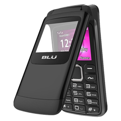 Celular Blu Zoey Flex Z132 Dual SIM / 64MB / 124MB / Tela 1.8" - Preto