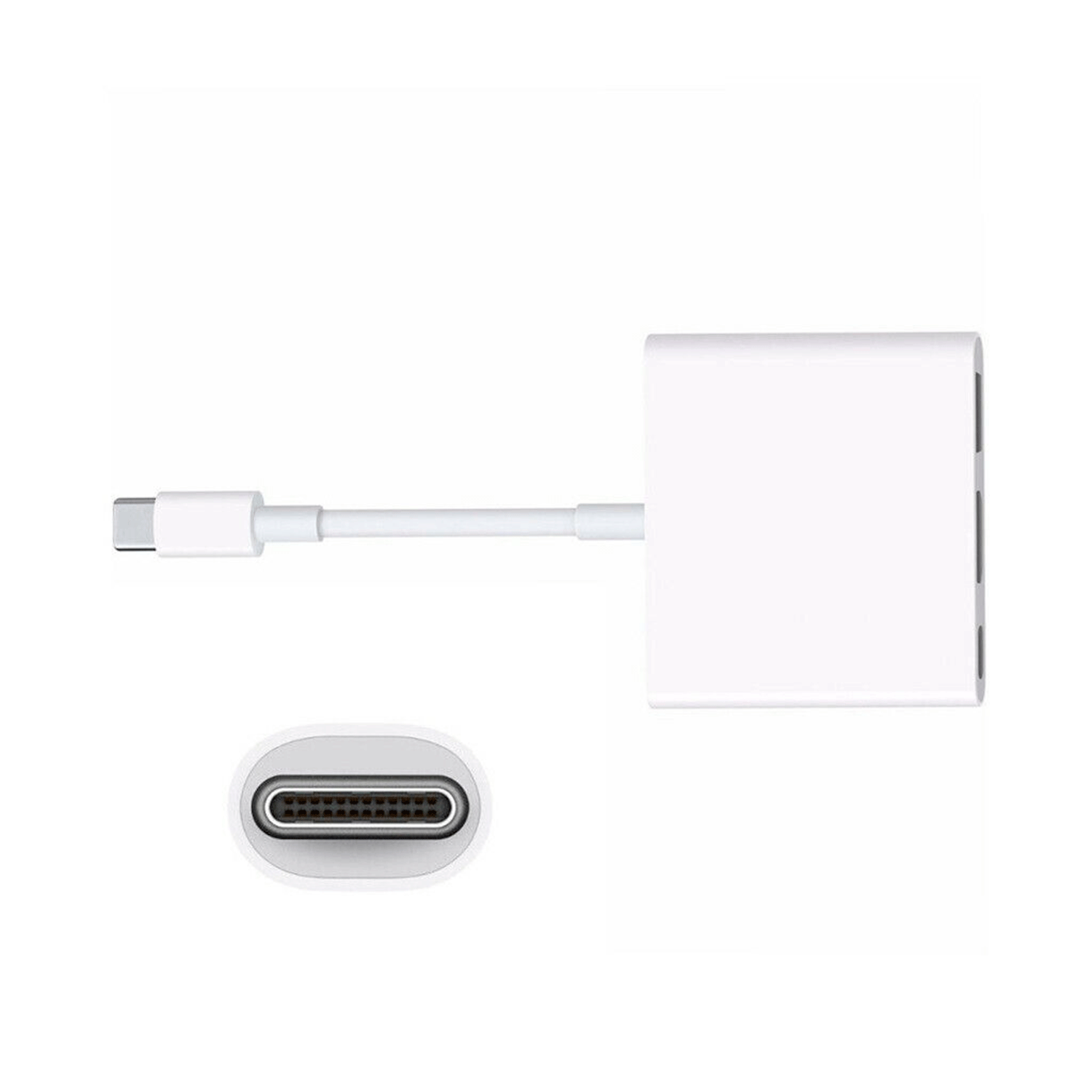 Adaptador Apple USB-C/AV Digital MUF82AM/A Multiporta HDMI-USB - Branco