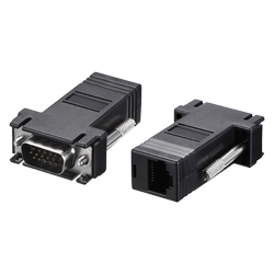 Adaptador HLD VGA Macho para RJ45 - Preto