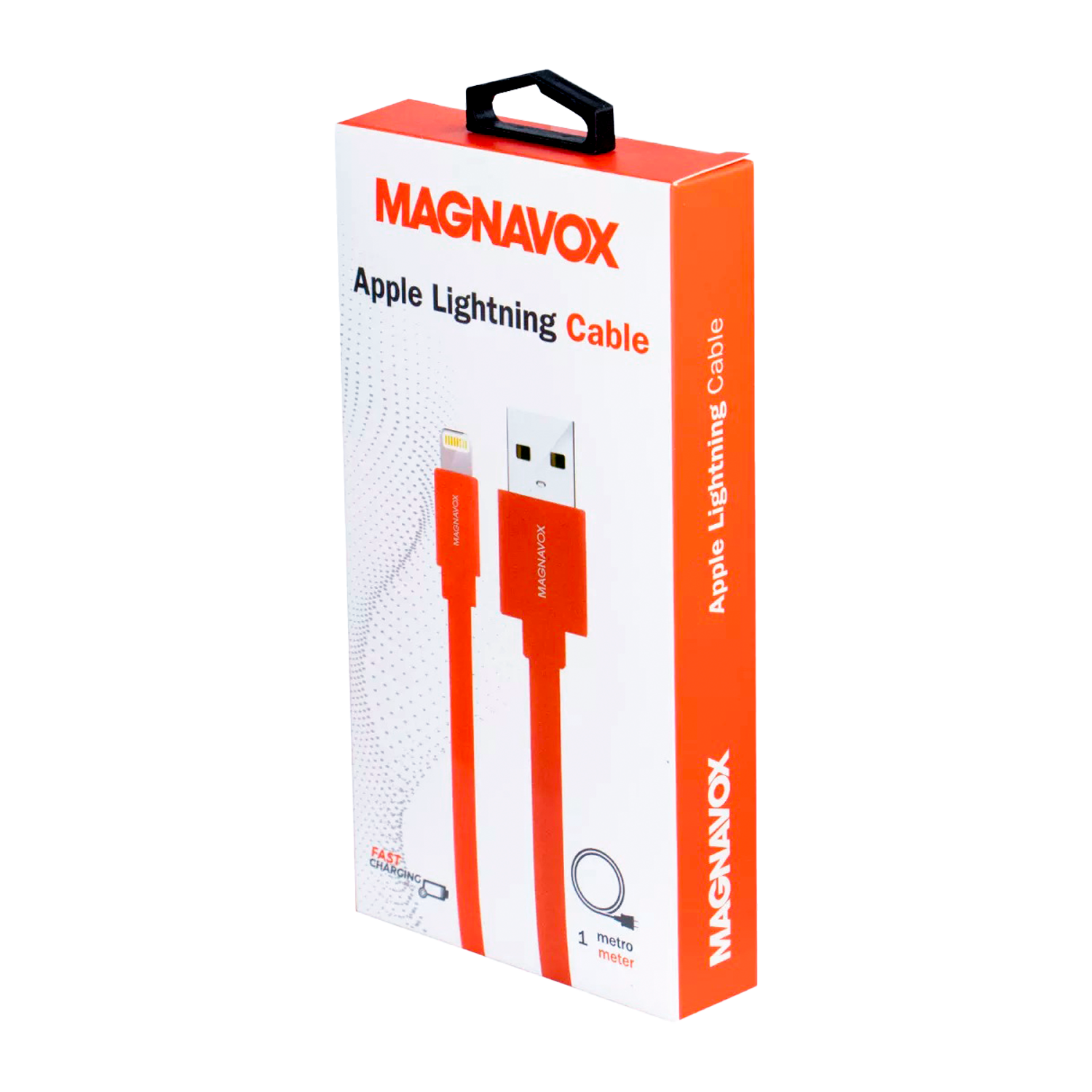 Cabo USB para iPhone Magnavox MAC4419-MO Lightning 1m - Vermelho