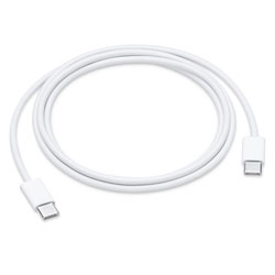 Cabo Apple USB-C MUF72AM/A para Macbook / 1 Metro - Branco