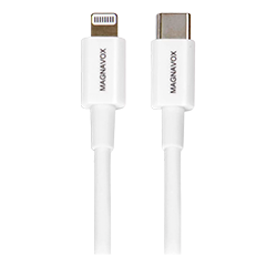Cabo USB-C Magnavox MAC8319-MO Lightning / 1M - Branco