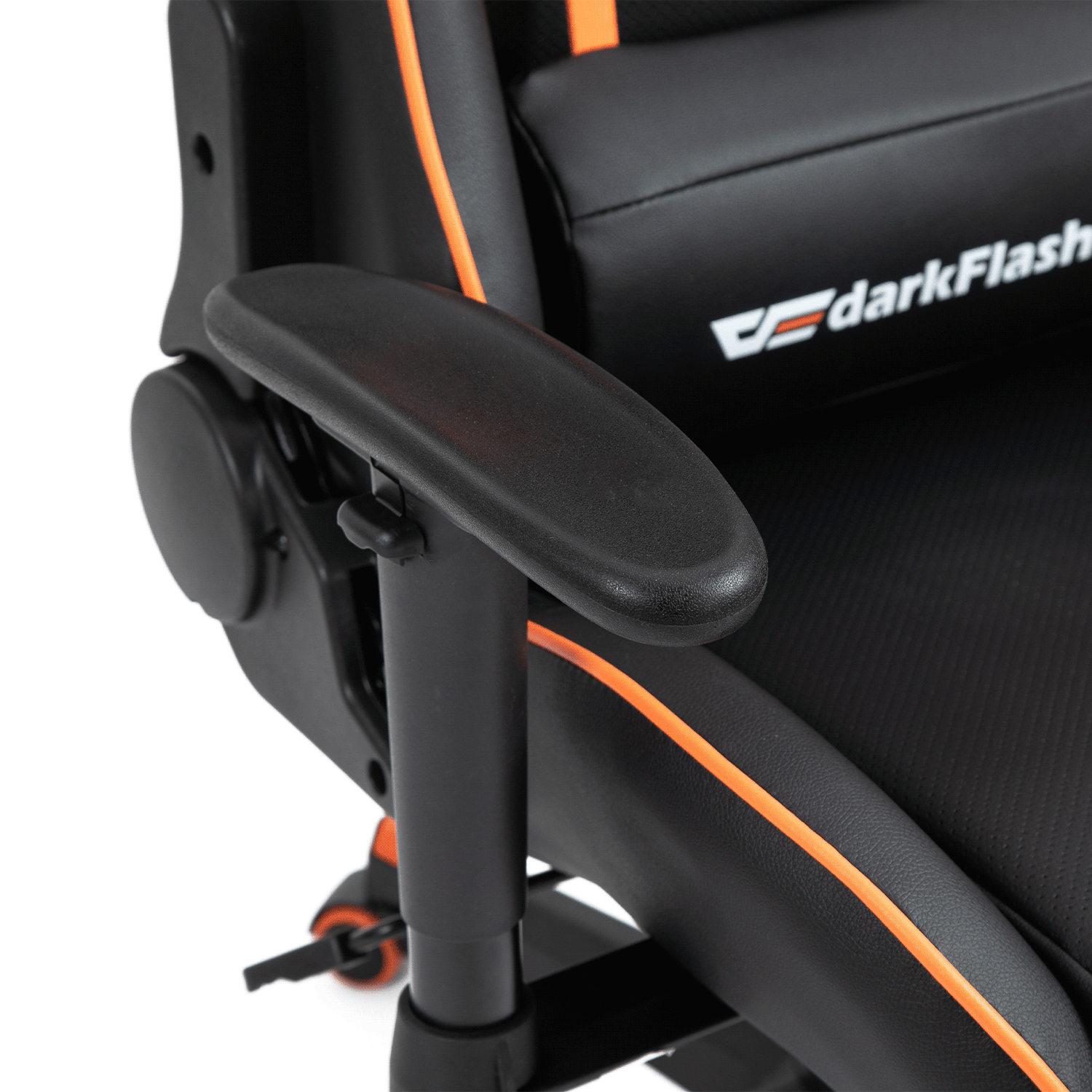 Cadeira Gamer Darkflash RC-350 - Preto Laranja