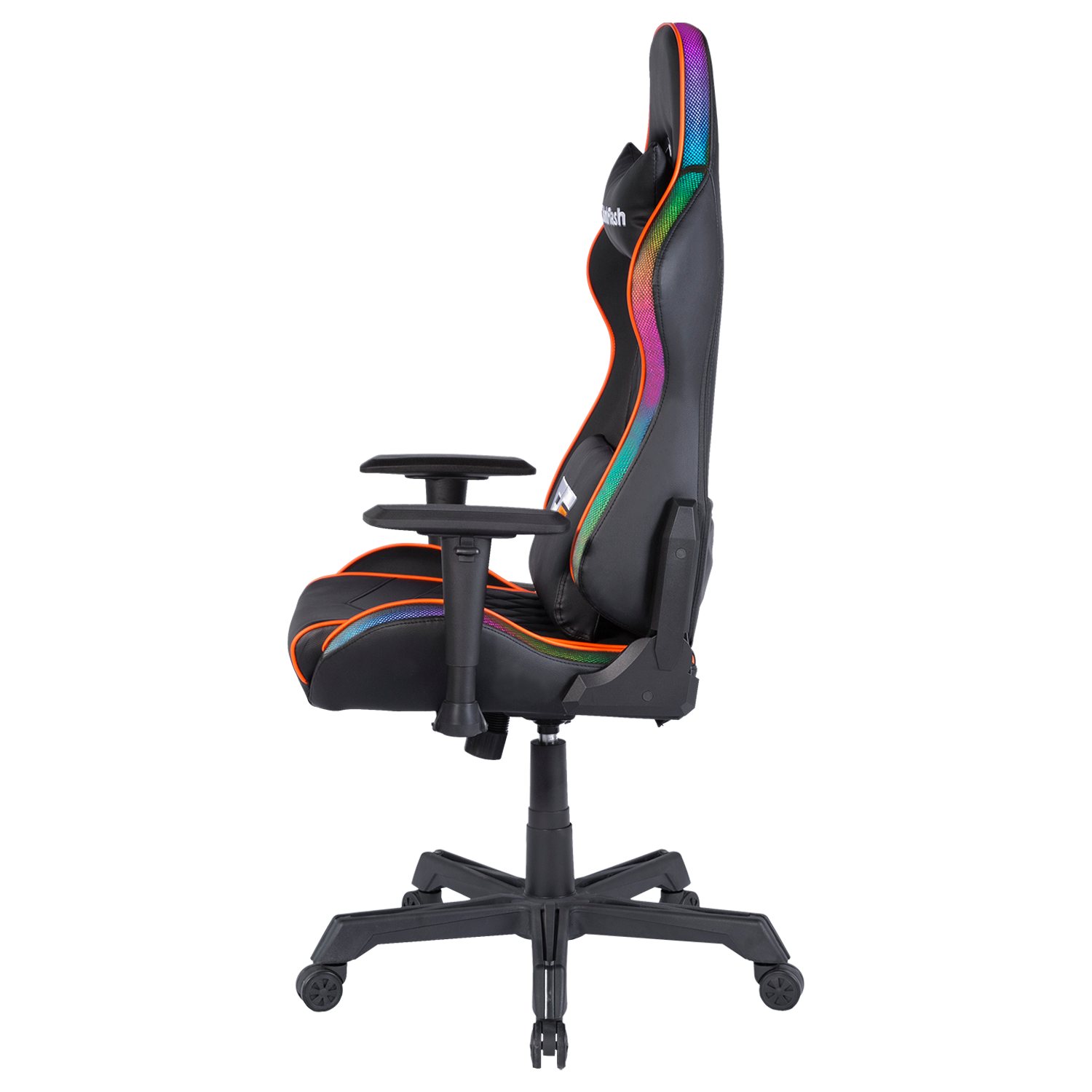 Cadeira Gamer Darkflash RC-650 RGB - Preto / Laranja