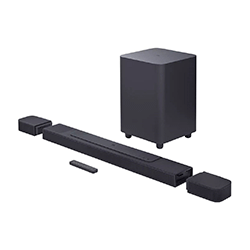 Caixa de Som JBL Cinema Soundbar 1000 7.1.4 Bluetooth / Bivolt - Preto