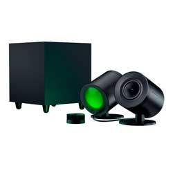 Speaker Gamer Razer Nommo V2 Pro Full Range 2.1 RZ05-04740100-R3U1 Bluetooth - Preto