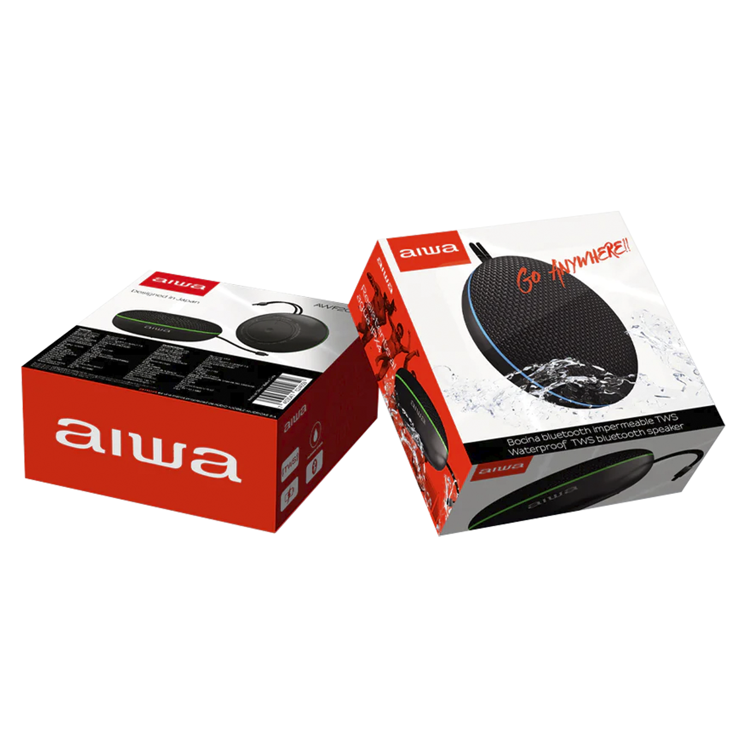 Caixa de Som Aiwa AW-F20BT Bluetooth - Preto